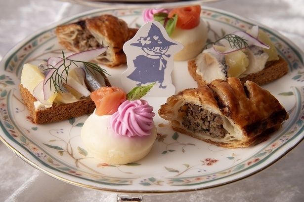 北欧らしいセイボリーが並ぶ