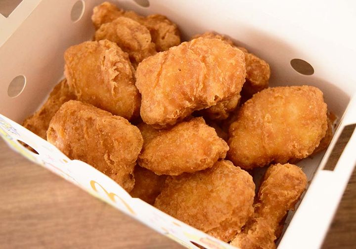 ナゲットが15個も入っていると、ボリューム満