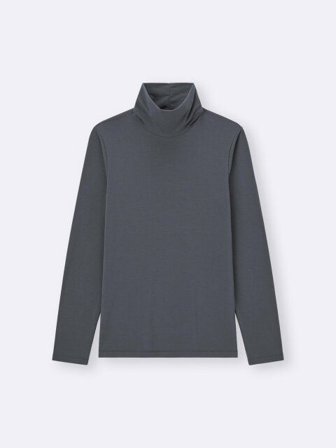 2025gu冬レディーススタイルヒートエクストラタートルネックT