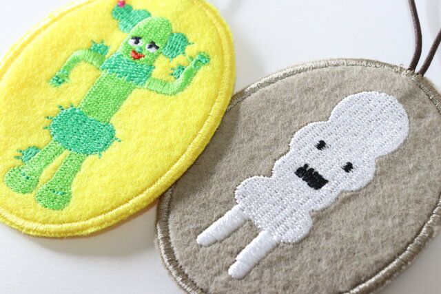 ダイソーのみいつけた！のおなまえワッペンは刺繡が細かくクオリティが高い