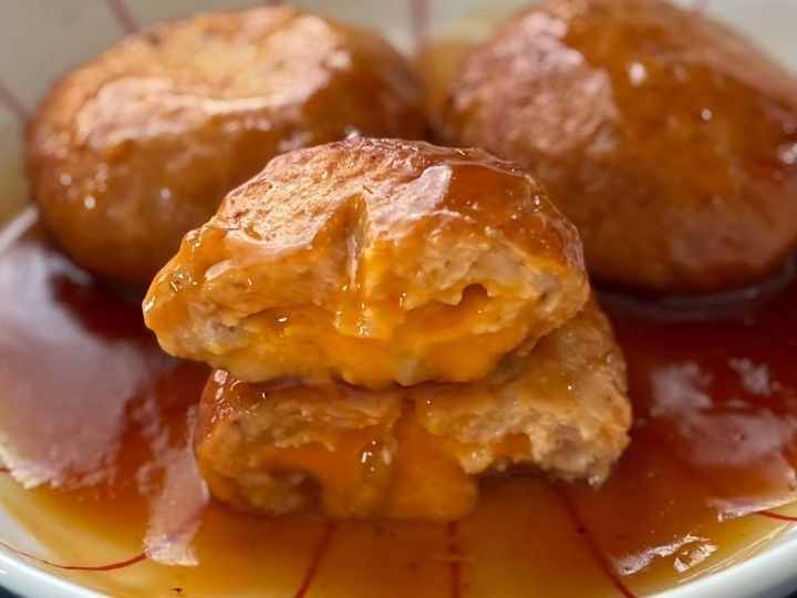 卵黄風ソースがとろ～！【ファミマ】有名シェフ監修の総菜は食感も魅力的