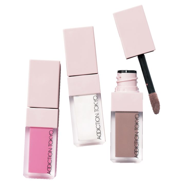 アディクション ザ リキッドブラッシュ フォギー ミニ トリオ 101 左から：002、101、102