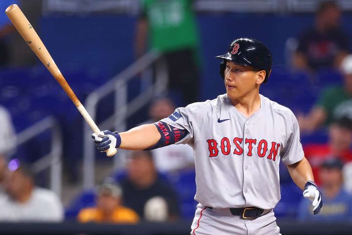 レッドソックス・吉田正尚（C）Getty Images