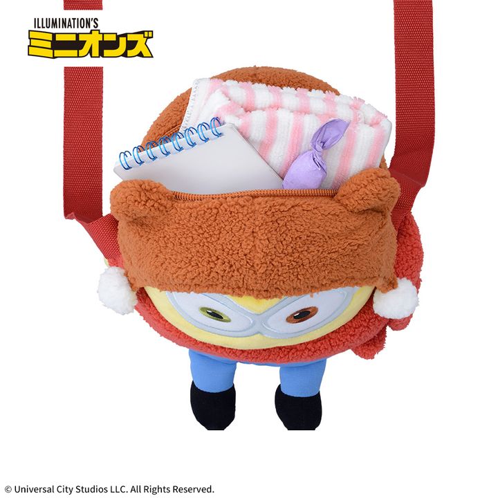 ミニオン プラチナムザッカショルダーバッグ“ボブ&ゆきだるまティム”（使用イメージ）
