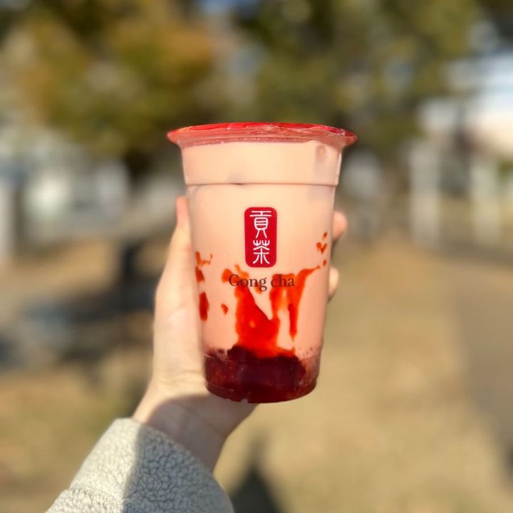 「あまおう®ホリデー ミルクティー」