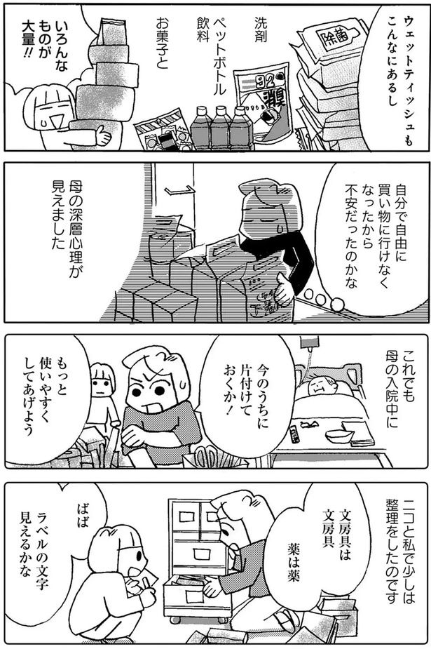 いろんなものが大量！ （C）堀内三佳／竹書房