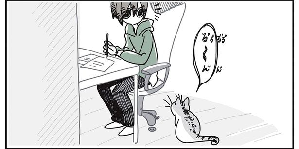 構ってほしそうなのに… （C）キュルZ／KADOKAWA