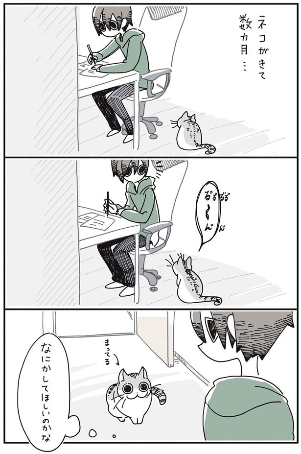 ネコがきて数ヵ月… （C）キュルZ／KADOKAWA