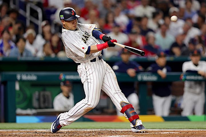 侍ジャパンでも躍動した岡本和真（C）Getty Images