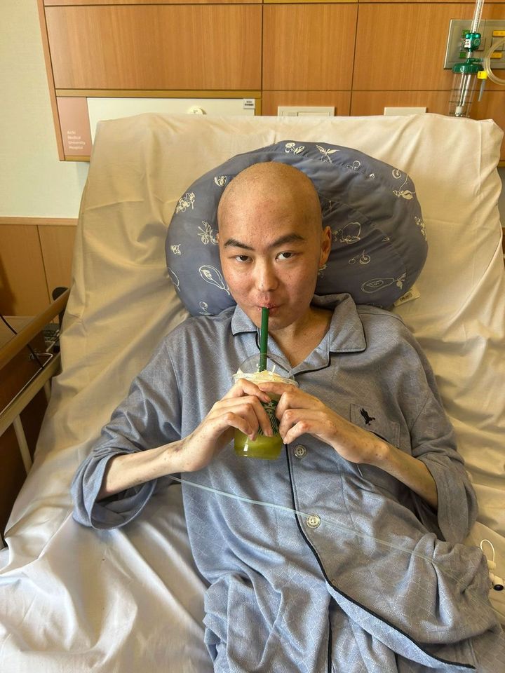 樺嵯斗さん 病室