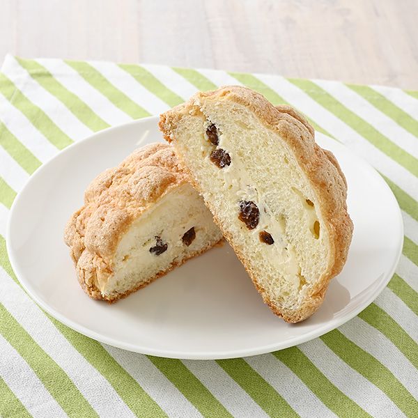 ラムレーズンバターメロンパン02