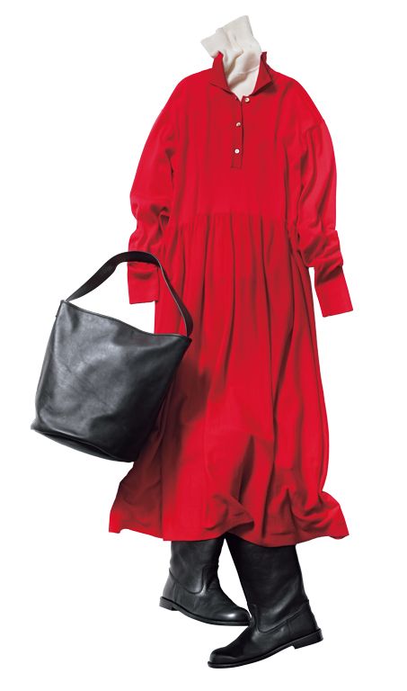 推し色ファッション「赤」は、元気をくれるレッドは、秋冬コーデの主役カラーの画像1