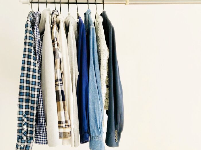 ハンガー収納を2倍にする方法。「0円」で簡単！裏ワザやってみた