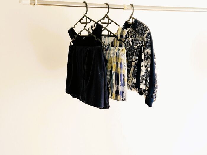 ハンガー収納を2倍にする方法。「0円」で簡単！裏ワザやってみた