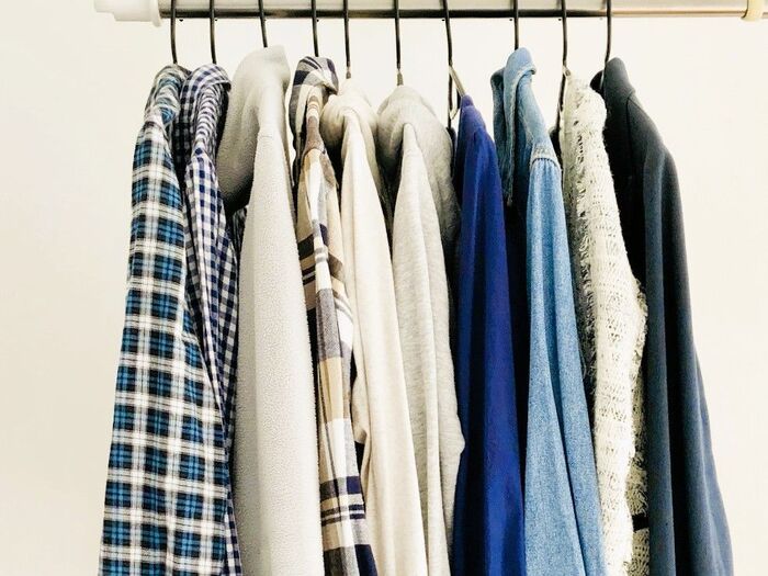 ハンガー収納を2倍にする方法。「0円」で簡単！裏ワザやってみた