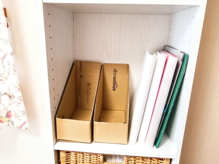 【捨てるの待った】Amazonのいつものダンボールが「無印風ファイルボックス」に劇的変身！