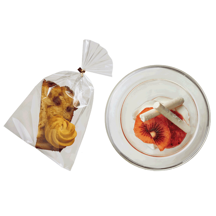 杏仁豆腐と焼き菓子