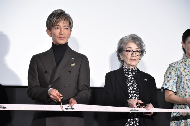 映画『TOKYOタクシー』初日舞台挨拶の様子 クランクイン！ width=