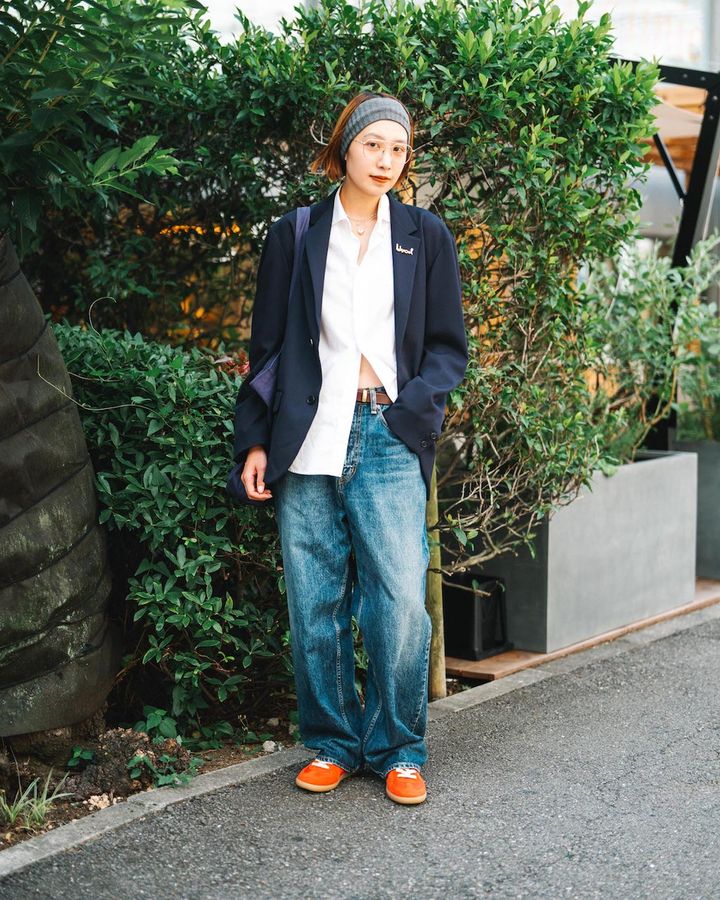 最旬“デニムパンツ”コーデ5選。今年もルーズシルエットが人気！【TOKYO SNAP】