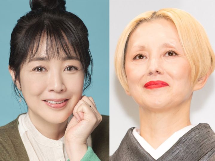 （左から）菊池桃子、夏木マリ クランクイン！ width=