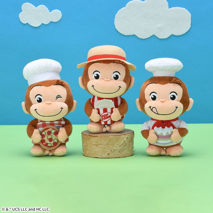 おさるのジョージ ぽってりぬいぐるみ おしごとシリーズVol.1