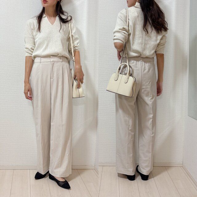 きれいめコーデもおしゃれ見え