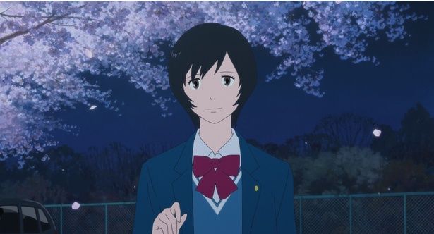 渋天街から渋谷に戻った九太が出会ったのが、女子高生の楓だった(『バケモノの子』) [c]2015 THE BOY AND THE BEAST FILM PARTNERS