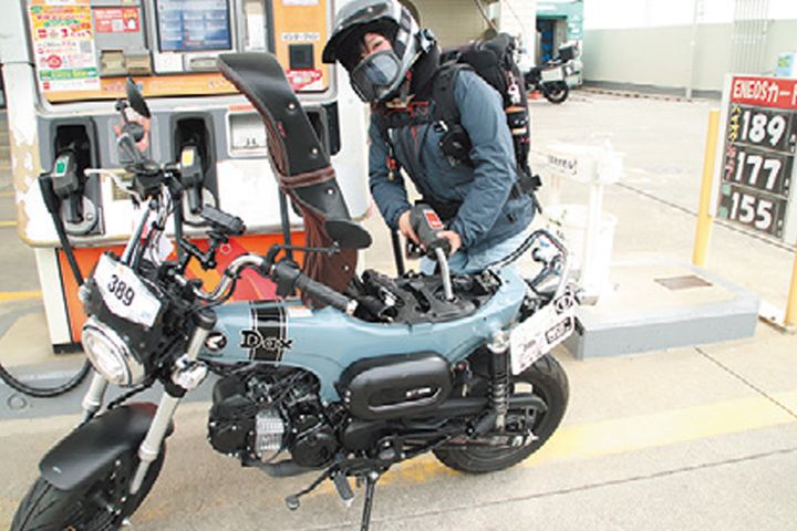 初挑戦！ホンダのダックス125で挑むSSTR