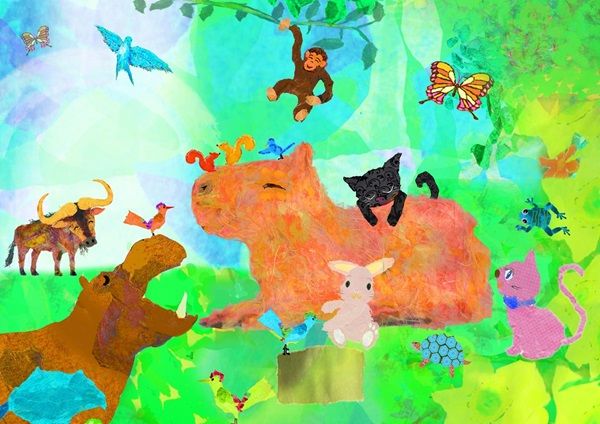 【千葉県千葉市】デジタル千切り絵で届ける！孤独を感じる子どもたちへ「居場所」がテーマの個展を開催