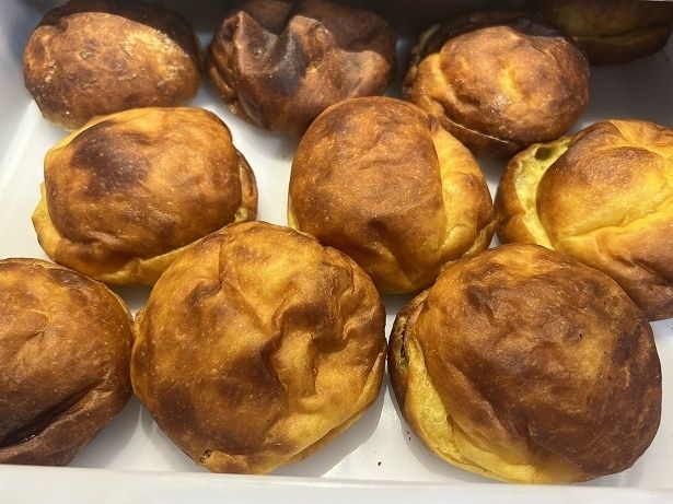 ブリオッシュタイプのバンズ