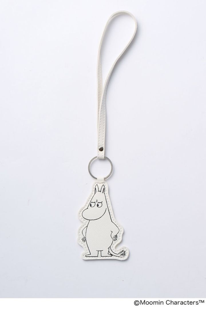 リンネル12月号付録「ムーミンのバッグチャーム」