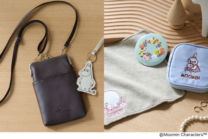 リンネル12月号は、「ジップポケット付き がま口スマホショルダーバッグ＆ムーミン バッグチャーム」と「刺しゅうがかわいい 豪華おでかけ3点セット」が付録！