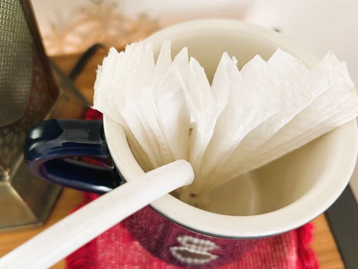 キッチンペーパーを折るだけ！企業発「蛇腹ワザ」を試してみた♡