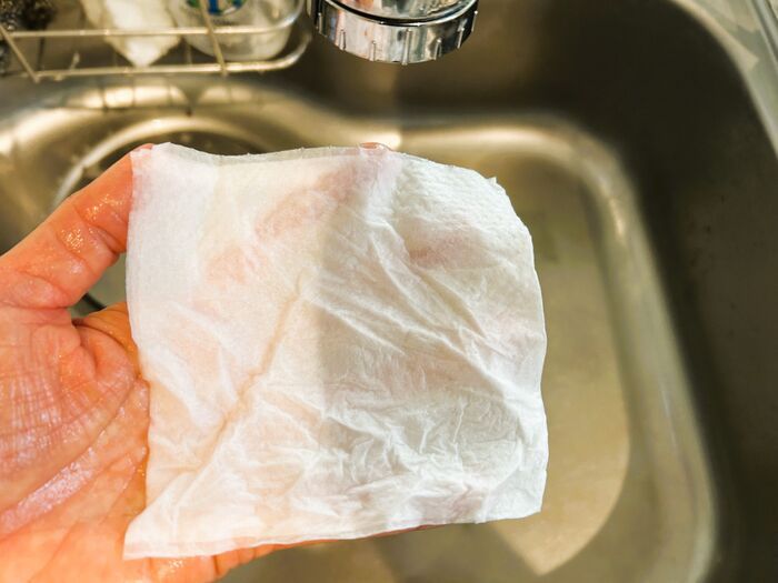 キッチンペーパーを折るだけ！企業発「蛇腹ワザ」を試してみた♡