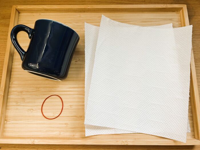 キッチンペーパーを折るだけ！企業発「蛇腹ワザ」を試してみた♡