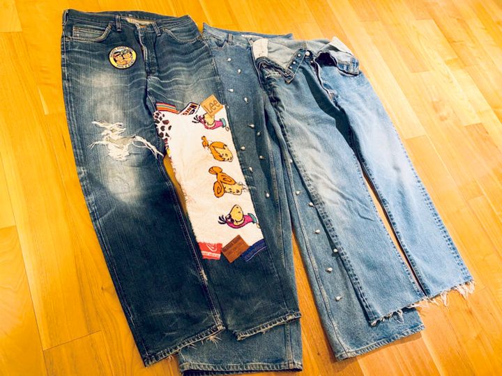 カスタムデニムにハマり中