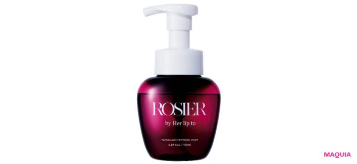 前田敦子のお気に入りフェムケアアイテム ROSIER by Her lip to ヴェルサイユ フェムローズウォッシュ