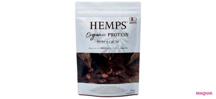 小嶋陽菜のお気に入り美容アイテム HEMPS オーガニックプロテイン ヘンプ&カカオ