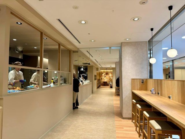カフェ店内
