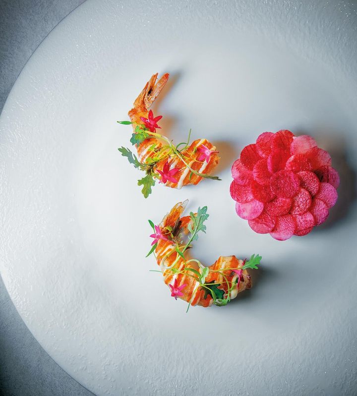 池尻大橋『CREATERNA』の「白姫えびの冷製」