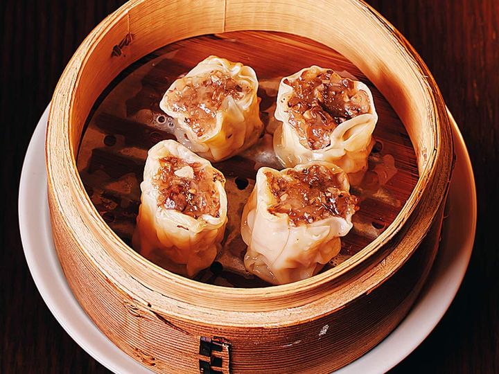 茅場町『可視化飯店』の「マッシュルーム焼売」