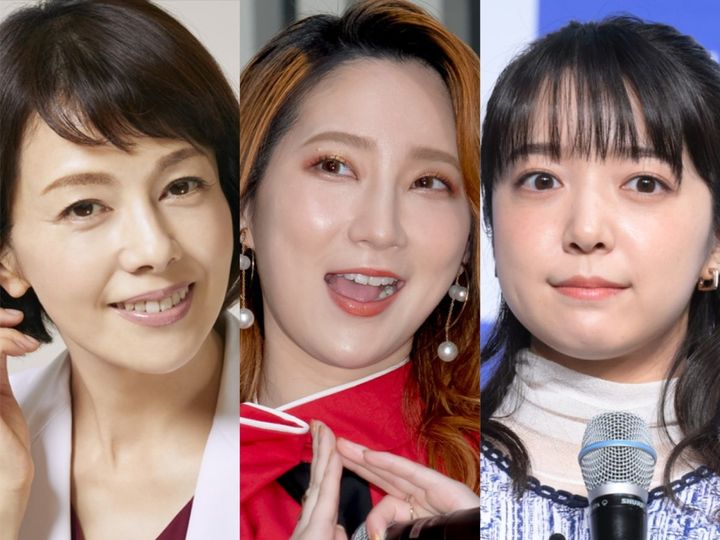 （左から）沢口靖子、ファーストサマーウイカ、上白石萌音 クランクイン！ width=