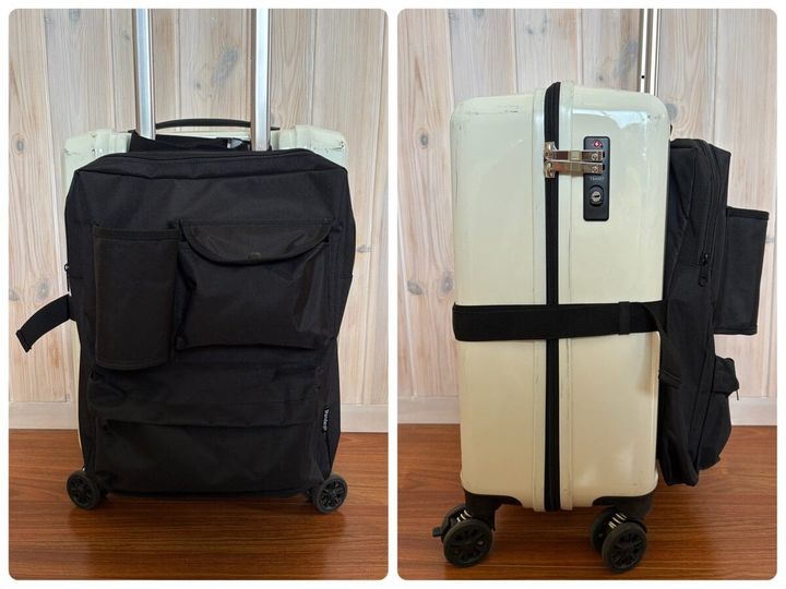 スタンダードプロダクツ スーツケースに付けられるバッグ