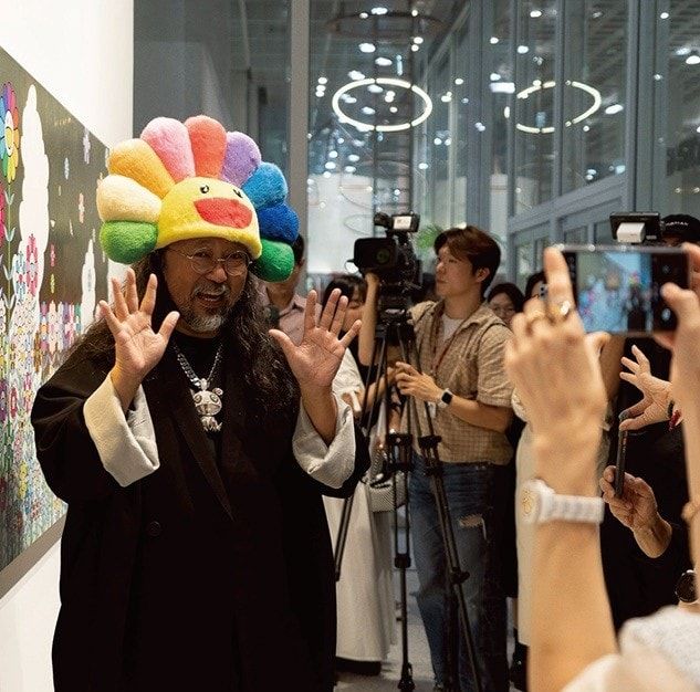 韓国ソウルで開かれた村上隆の個展「Seoul, Kawaii Summer Vacation」