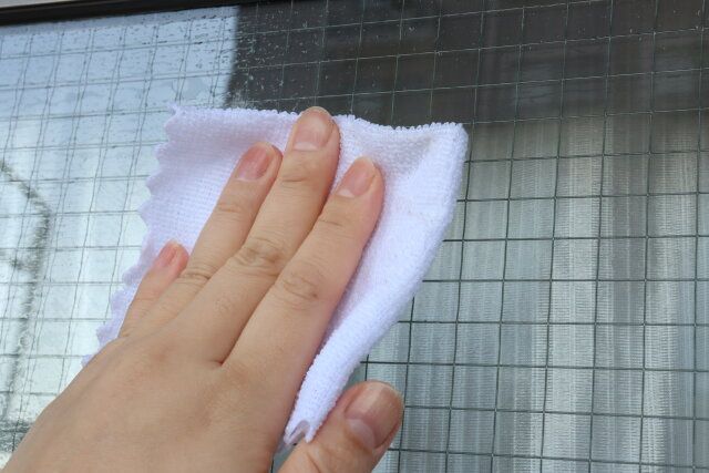 ダイソーのマイクロファイバークロス（25枚）で窓掃除