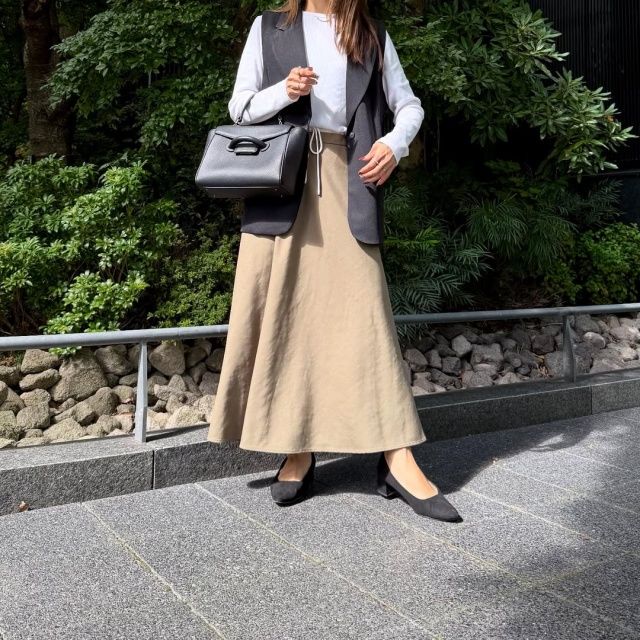 UNIQLO「ソフトリブクルーネックT/長袖」