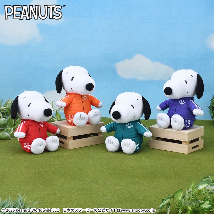 SNOOPY(TM) ぬいぐるみ カラフルジャージ