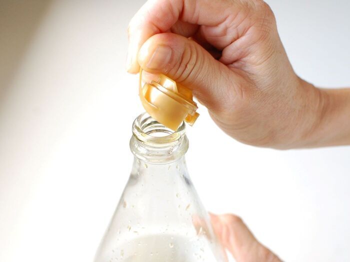 なかなか外れない『めんつゆキャップ』を