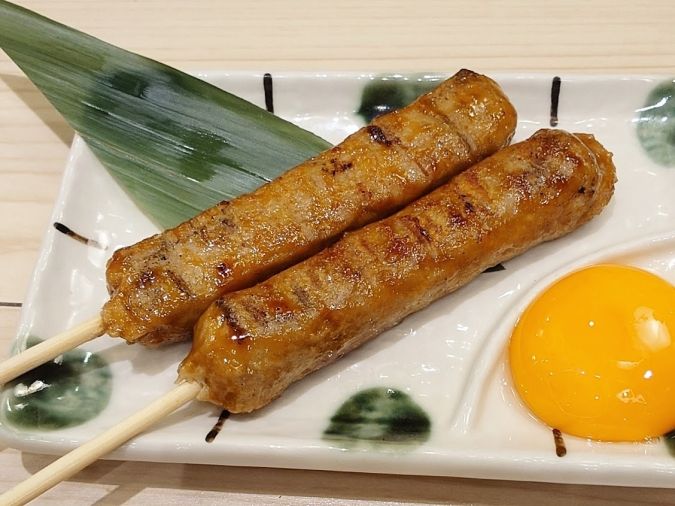 炉端とおでん呼炉凪来 天神店 料理月見つくね２本