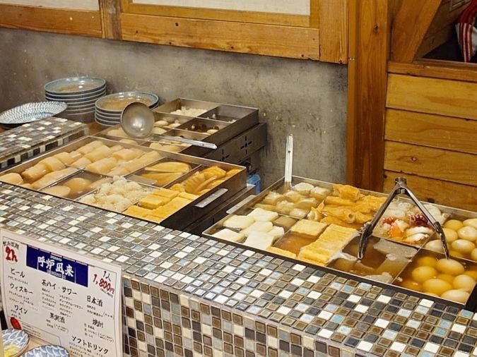 炉端とおでん呼炉凪来 天神店 おでん屋台①